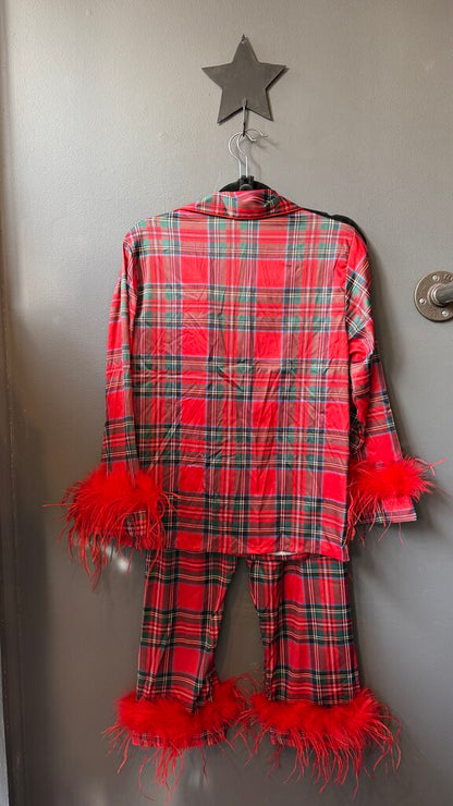Tartan Feather PJ Set