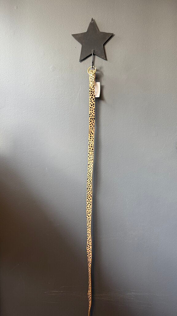 Speckle Leather Belt