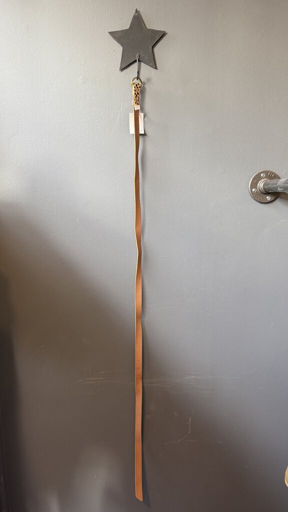 Speckle Leather Belt