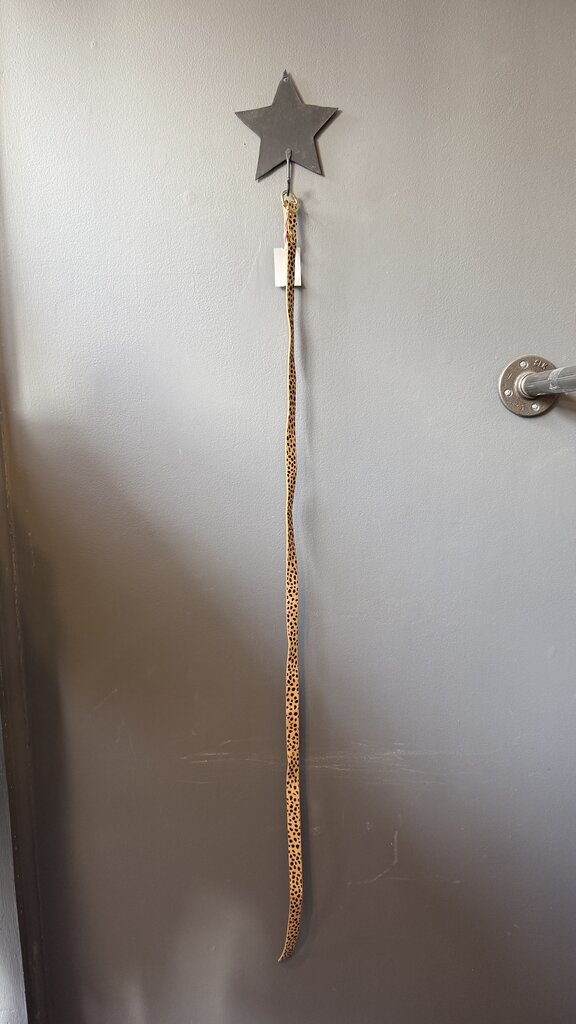 Speckle Leather Belt