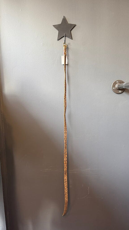 Speckle Leather Belt