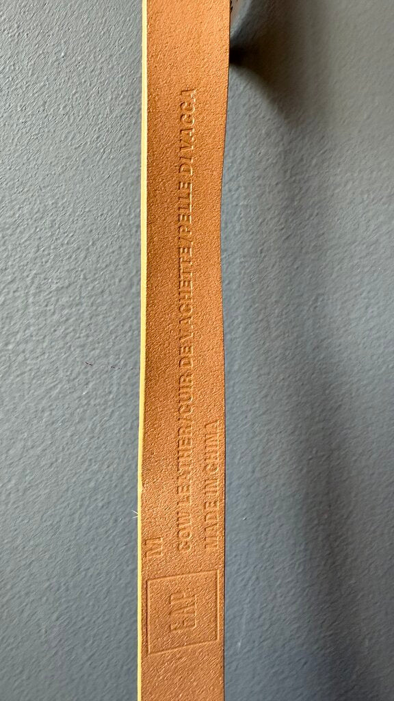 Speckle Leather Belt