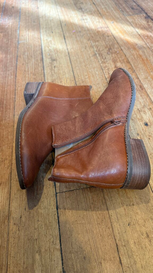 Leather Booties