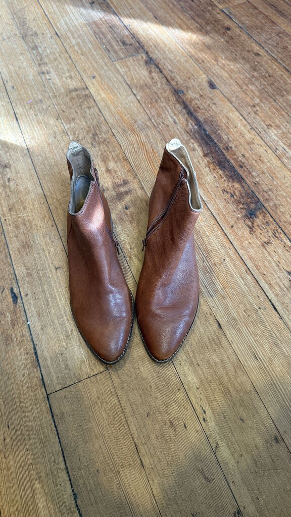 Leather Booties