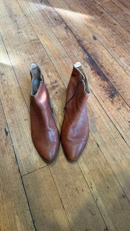 Leather Booties