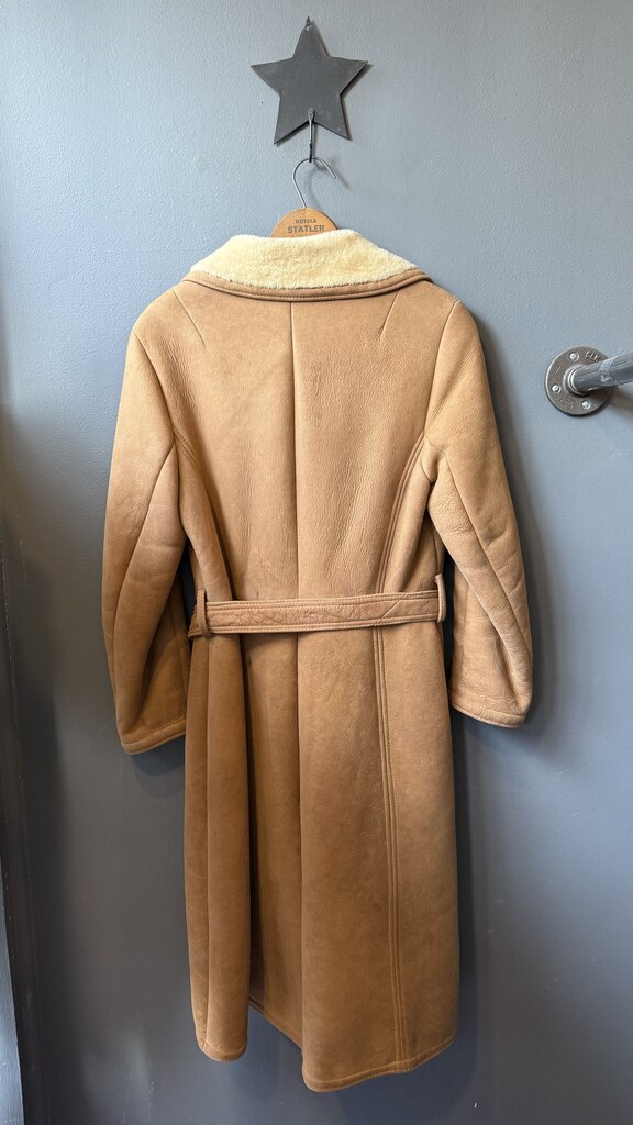 Shearling Long Vintage Coat