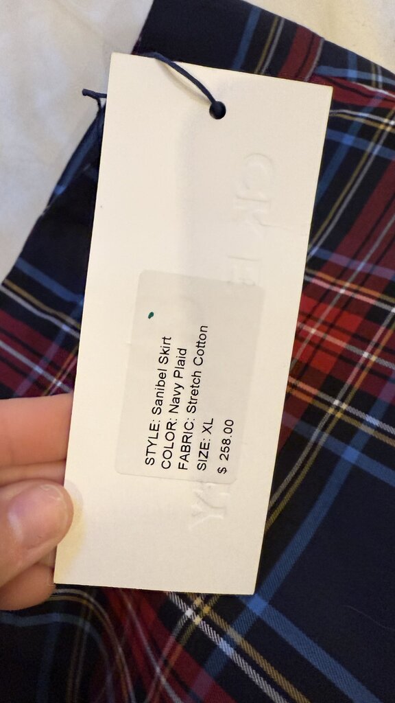 Tartan Sanibel Maxi Skirt