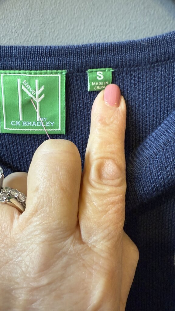 Antler Motif Sweater