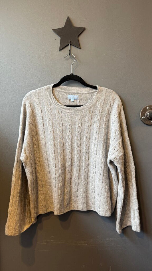 Cashmere Cableknit Sweater