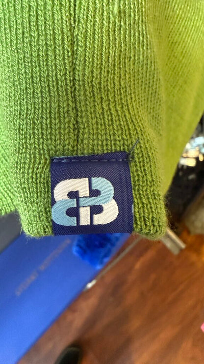 Antler Motif Pom Pom Hat