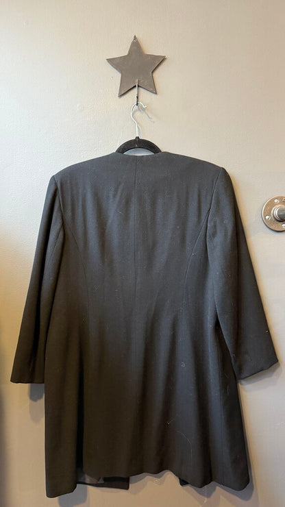 Petite Vintage Wool Duster Jacket
