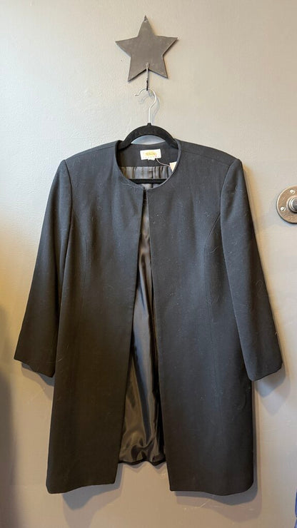 Petite Vintage Wool Duster Jacket