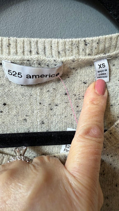 Flecked Cashmere Sweater