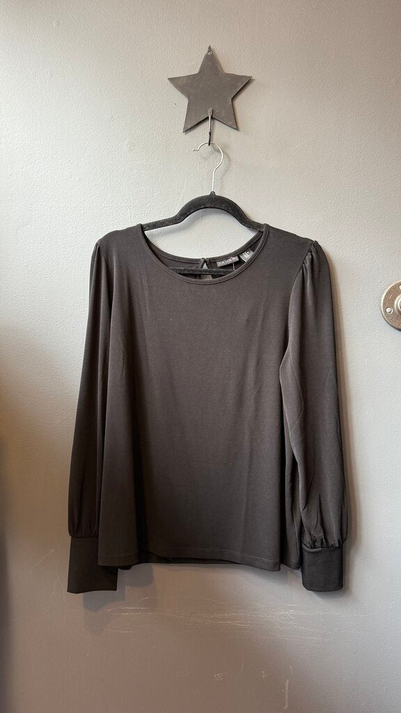 Puff Shoulder Jersey Top