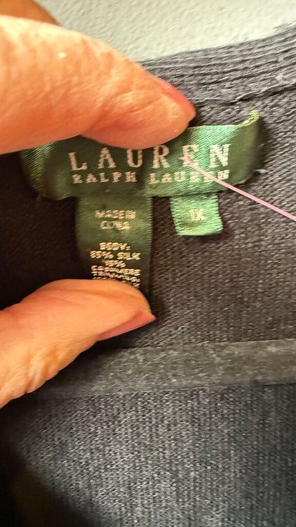 Silk Cashmere Ruffle Cardigan Sweater