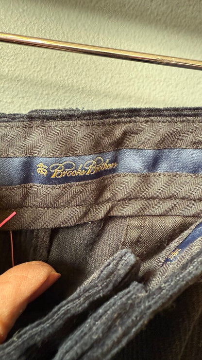 Snowman Wreath Corduroy Pants