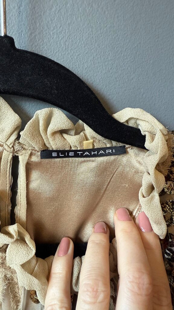 Sequin Sleeveless Blouse