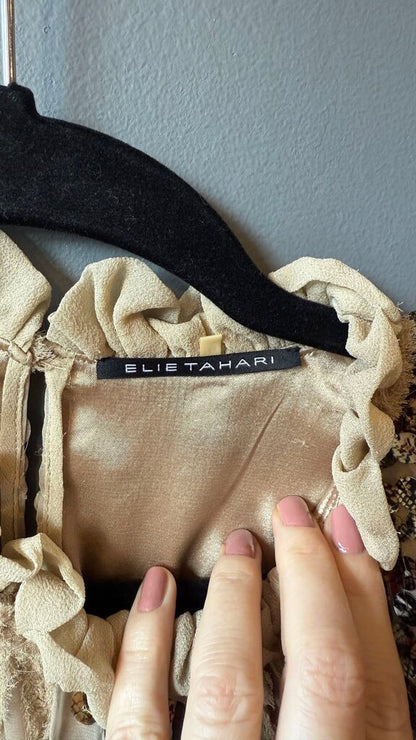 Sequin Sleeveless Blouse