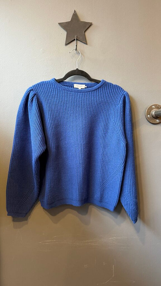 Merino Puff Shoulder Sweater