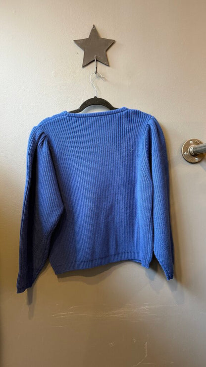 Merino Puff Shoulder Sweater