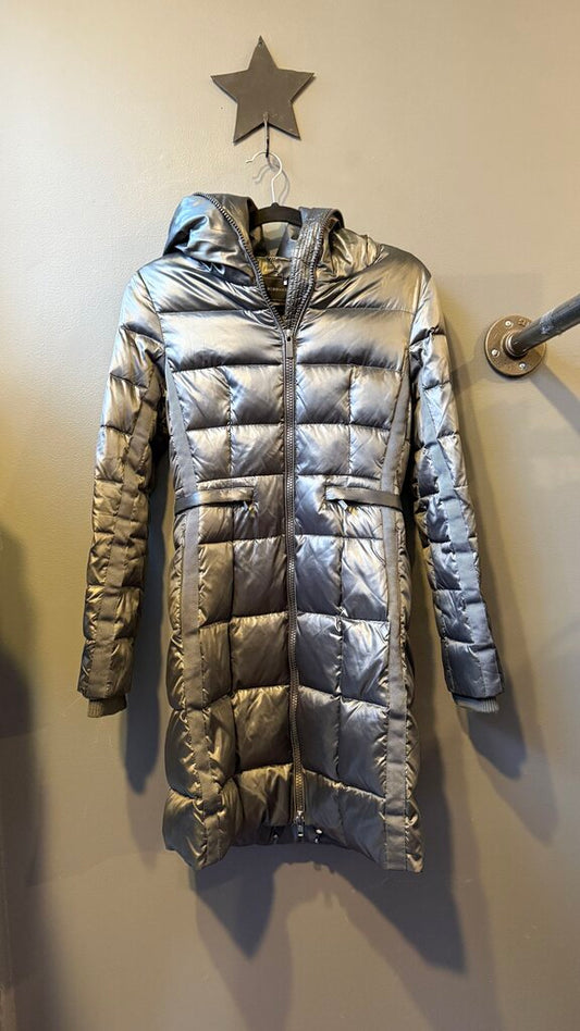 Down Puffer Shawl Collar Jacket