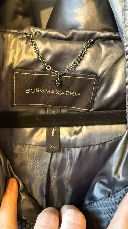 Down Puffer Shawl Collar Jacket