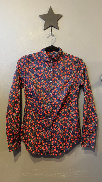 Liberty Poppies Button Up Shirt