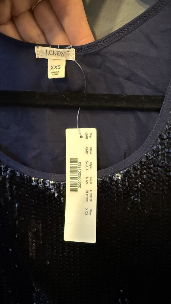 Square Sequin Tank Top