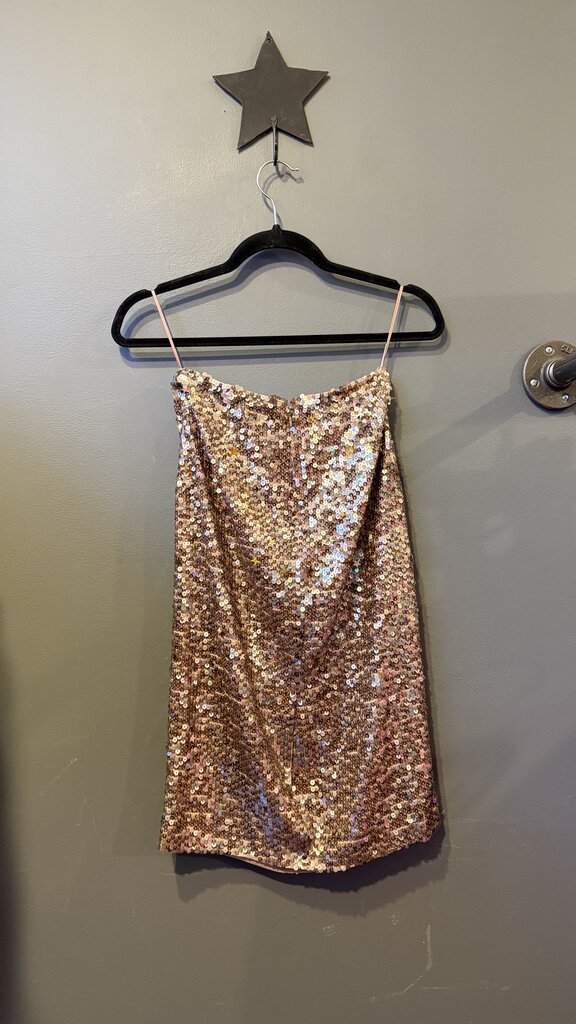 Sequin Star Pencil Skirt