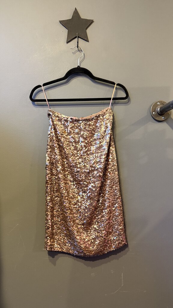 Sequin Star Pencil Skirt