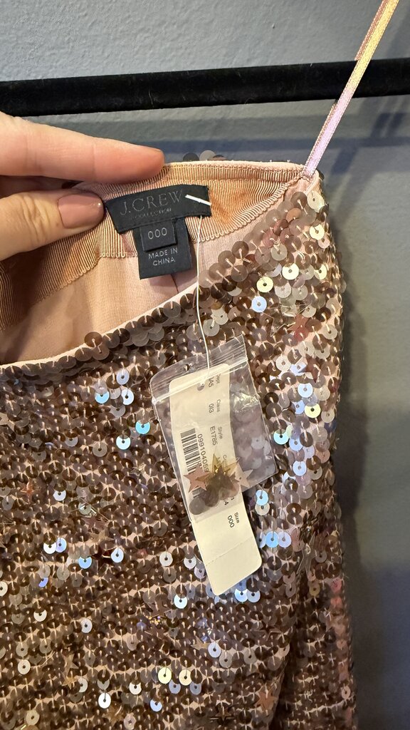 Sequin Star Pencil Skirt