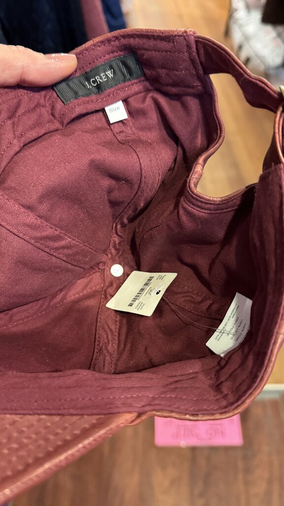 Leather Baseball Cap