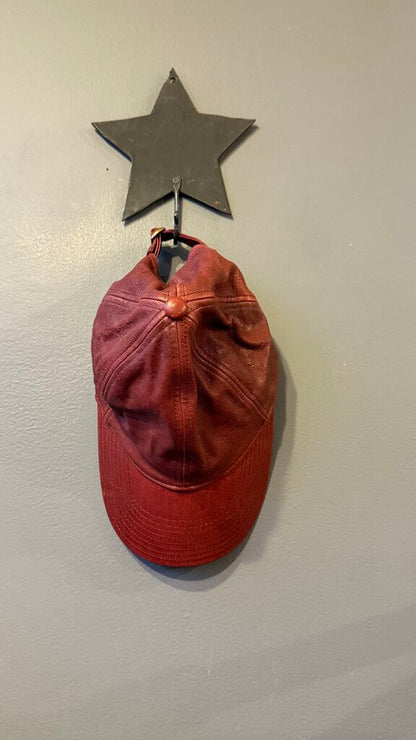 Leather Baseball Cap