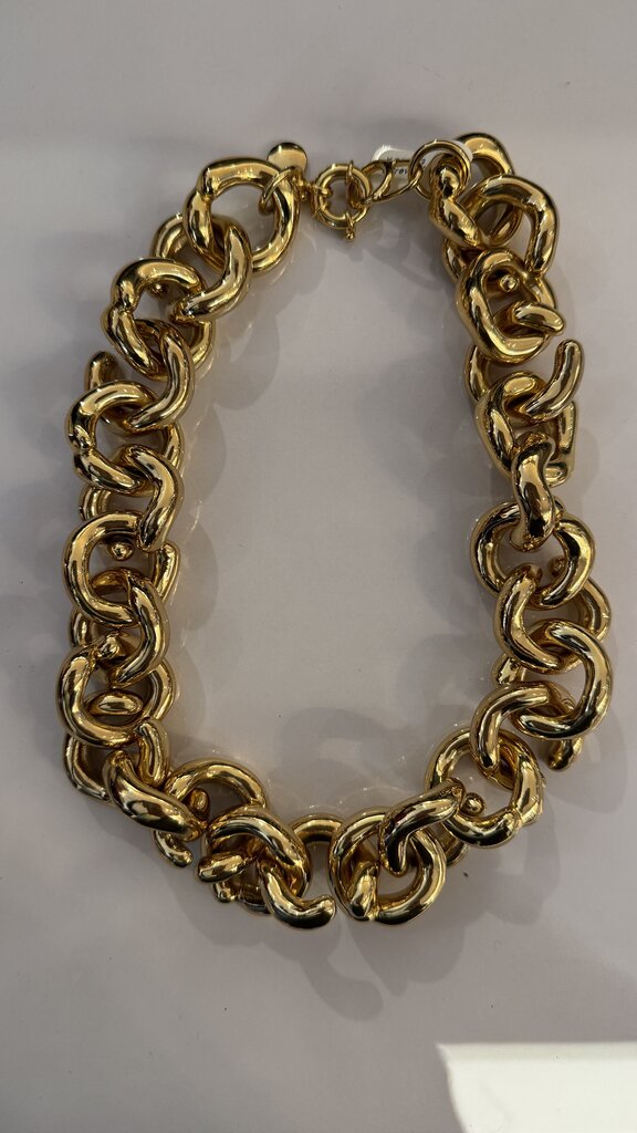 J.Crew Chunky Gold Chain Necklace