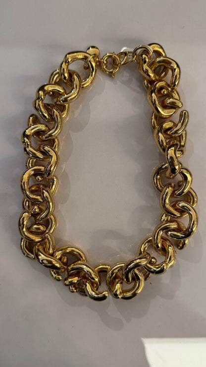 J.Crew Chunky Gold Chain Necklace