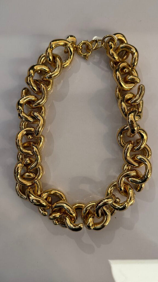 J.Crew Chunky Gold Chain Necklace