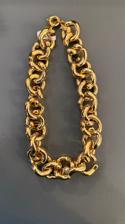 J.Crew Chunky Gold Chain Necklace