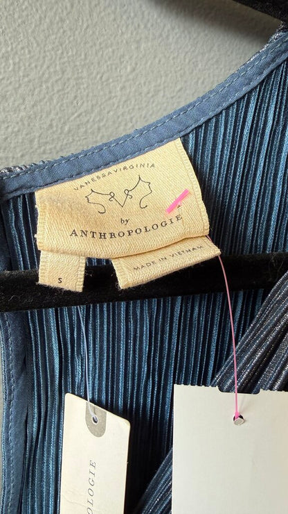 Shimmer Pleat Wide Leg Jumpsuit