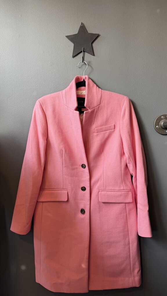 Pink Regent Wool Coat