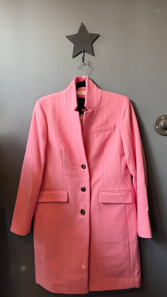 Pink Regent Wool Coat