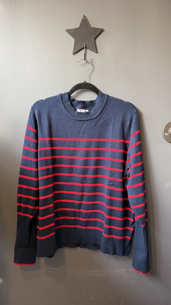 Striped Crewneck Sweater