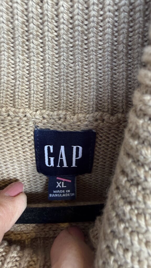 Striped Turtleneck Sweater