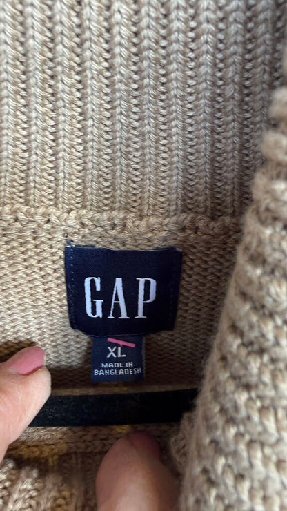 Striped Turtleneck Sweater