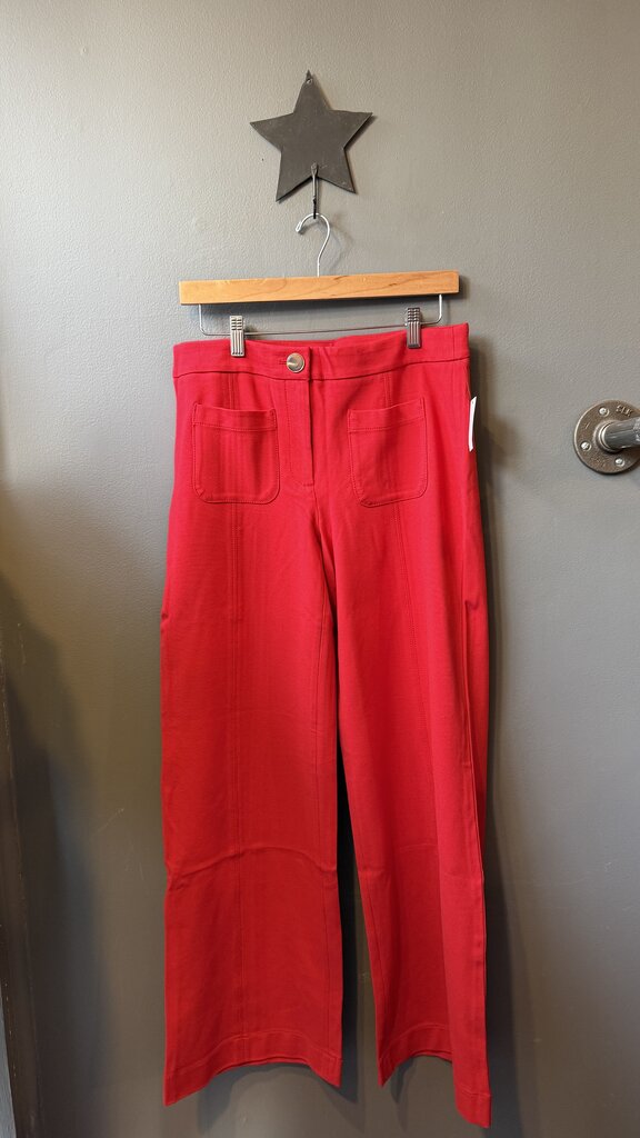 Wide Leg Ponte Pants