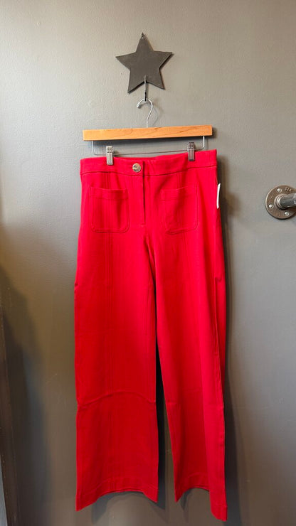 Wide Leg Ponte Pants