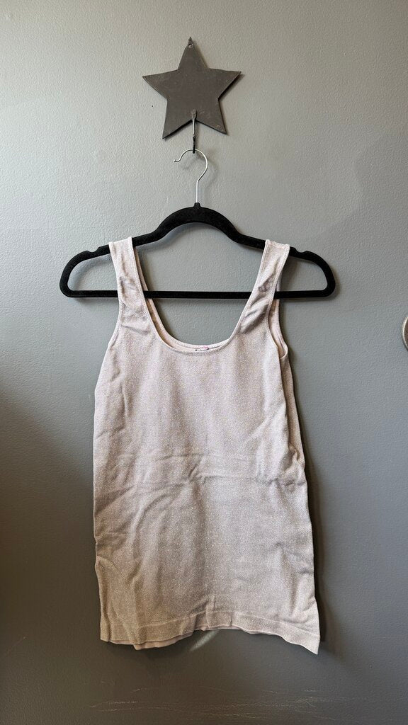 Shimmer Stretch Tank Top