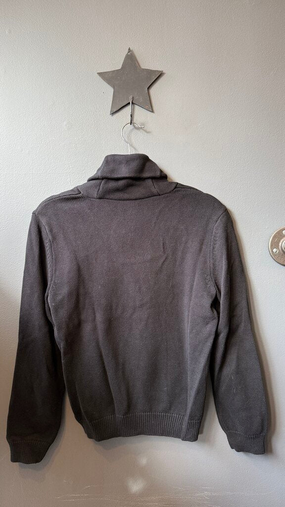 Cotton Shawl Collar Sweater