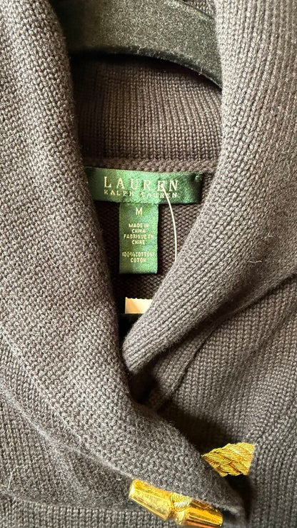 Cotton Shawl Collar Sweater