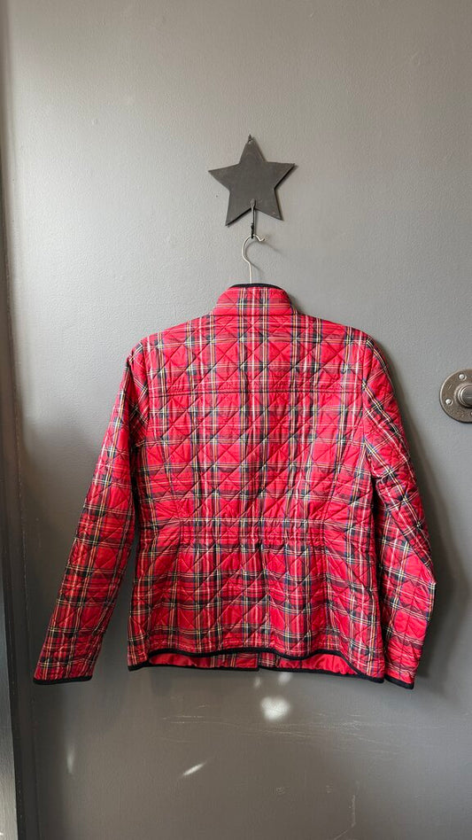 Tartan Puffer Coat