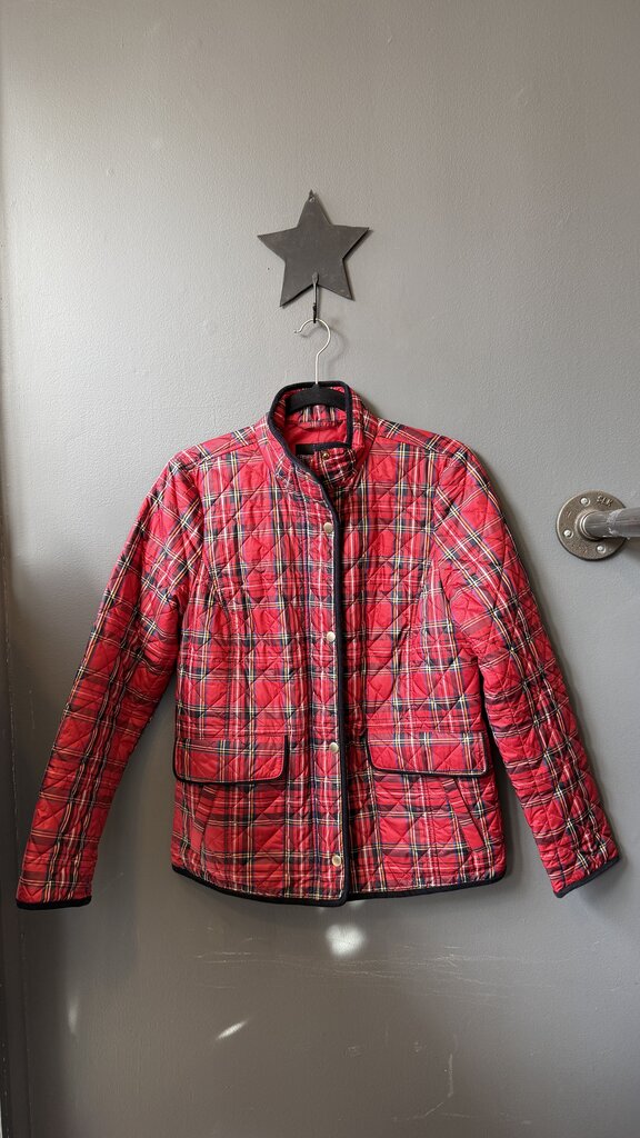 Tartan Puffer Coat
